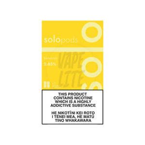 Solo Pods: solo Pods 2-Pack - Banana 2.85% Nic
