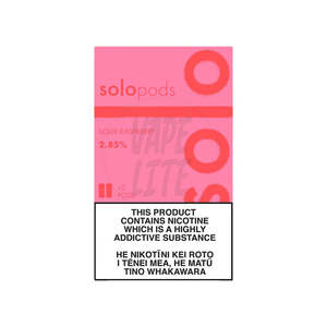 Solo Pods: solo Pods 2-Pack - Sour Raspberry 2.85% Nic