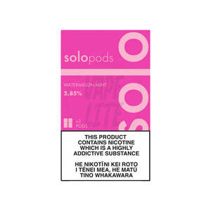 Solo Pods: solo Pods 2-Pack - Watermelon Mint 2.85% Nic