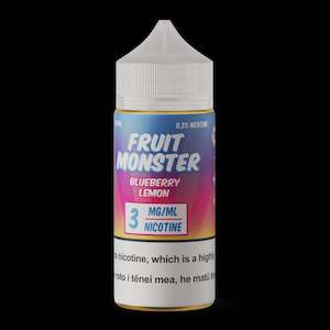Fruit Monster: FRUIT MONSTER - Blueberry Lemon (Blueberry Raspberry Lemon) 100ml