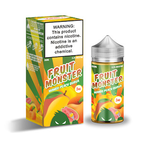 Fruit Monster: FRUIT MONSTER - Mango Guava (Mango Peach Guava) 100ml