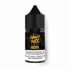 Nasty Juice: NASTY Salts - Almond Tobacco (Tobacco Gold) 30ml (COMPLIANT)