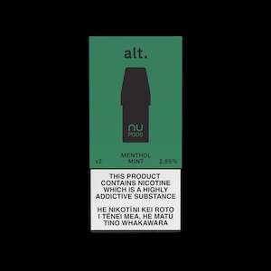 Pre Filled Pod System: alt. Nu Pods 2.85%