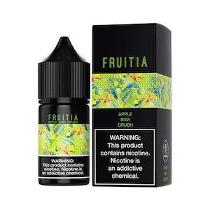 Fruitia: FRUITIA Salts - Apple Kiwi Crush 30ml