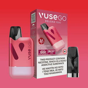 VuseGo Reload Kit Strawberry Menthol 2.5%