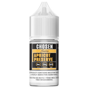Chosen: CHOSEN Salts - Tropical Peach (Apricot Preserve) 30ml