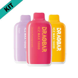 Dragbar: DRAGBAR ICZ Max Kit 10000 Puffs