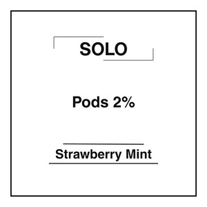 Solo Pods 2% - Strawberry Mint - Vapemart