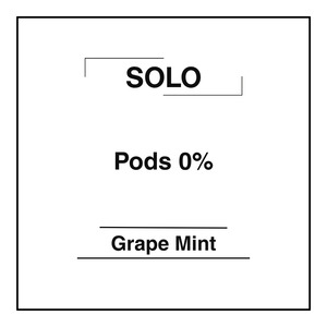 Products: Solo Pods 0% - Grape Mint - Vapemart