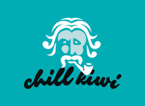 chill kiwi glass