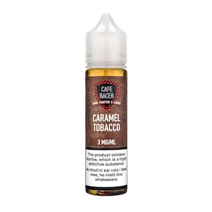 Freebase E Liquid: Cafe Racer Caramel Tobacco E-Liquid