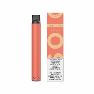 Solo Peach Mint Disposable Vape