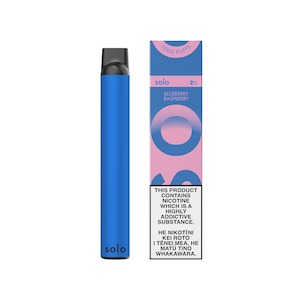 Solo Blueberry Raspberry Disposable Vape