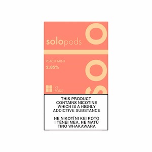 Solo Pod Kit: Solo Pods - Peach Mint (2 pack)