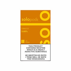 Solo Pod Kit: Solo Pods - Tobacco (2 pack)