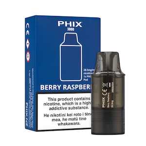 Phix 3000 Pods: PHIX 3000 Pod - Berry Raspberry