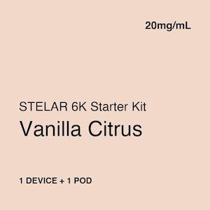 STELAR 6K Starter Kit – Vanilla Citrus (Cola)