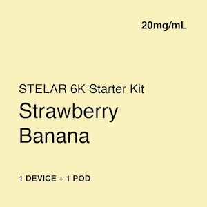 STELAR 6K Starter Kit – Strawberry Banana