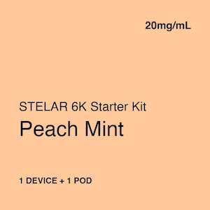 STELAR 6K Starter Kit – Peach Mint
