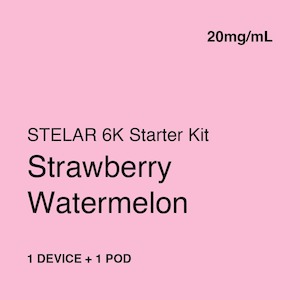 STELAR 6K Starter Kit – Strawberry Watermelon