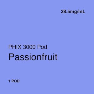 Phix 3000 Pods: PHIX 3000 Pod - Passionfruit