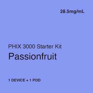 PHIX 3000 Starter Kit – Passionfruit