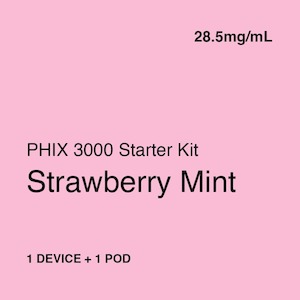 Phix Device Kits: PHIX 3000 Starter Kit - Strawberry Mint