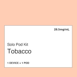 Solo Pod Kit - Tobacco