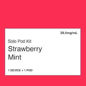 Solo Pod Kit: Solo Pod Kit - Strawberry Mint