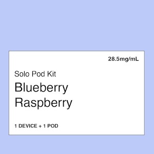 Solo Pod Kit: Solo Pod Kit - Blueberry Raspberry