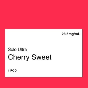 Solo Ultra Pod – Cherry Sweet