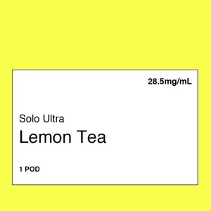 Solo Ultra Pod – Lemon Tea