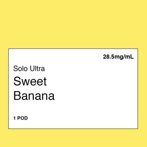 Solo Ultra: Solo Ultra Pod – Sweet Banana