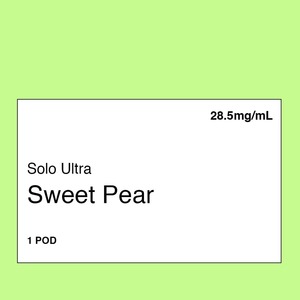 Solo Ultra: Solo Ultra Pod – Sweet Pear