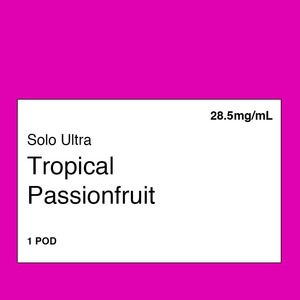 Solo Ultra Pod – Tropical Passionfruit