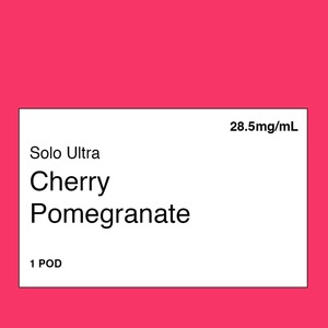 Solo Ultra Pod – Cherry Pomegranate