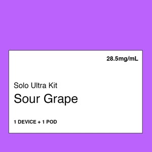 Solo Ultra Kit – Sour Grape