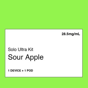 Solo Ultra Kit: Solo Ultra Kit – Sour Apple