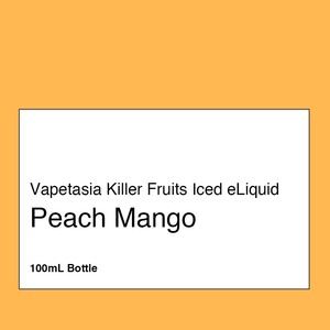 Vapetasia Killer Fruits: Vapetasia Killer Fruits Iced eLiquid – Peach Mango