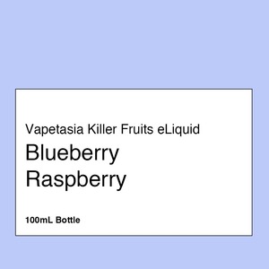 Vapetasia Killer Fruits Iced eLiquid – Blueberry Raspberry