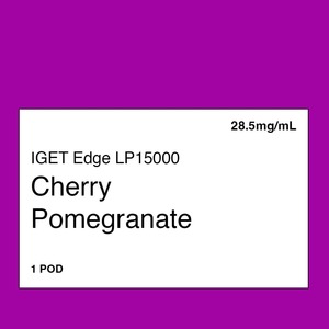 IGET Edge LP15000 Pod – Cherry Pomegranate