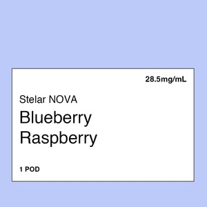 Stelar NOVA Pod – Blueberry Raspberry
