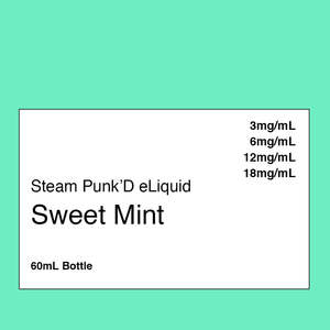 Steam Punk'D Sweet Mint eLiquid