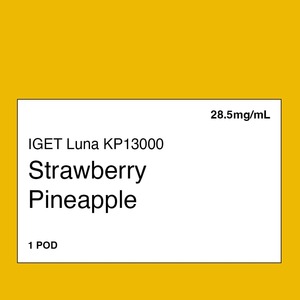 IGET LUNA KP 13000 Pod - Strawberry Pineapple