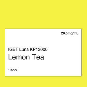 IGET LUNA KP 13000 Pod - Lemon Tea
