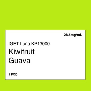 IGET LUNA KP 13000 Pod - Kiwifruit Guava