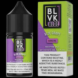 Blvk: BLVK ALOE Salts - Aloe Grape 30ml/25mg