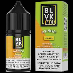 Blvk: BLVK ALOE Salts - Aloe Mango 30ml/25mg