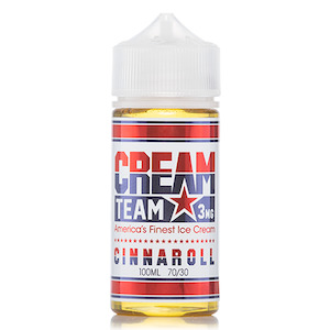 Cream Team: Cream Team - Vanilla Cinnamon (Cinnaroll) 100ml/6mg