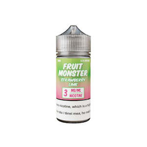 Fruit Monster: Fruit Monster - Strawberry Lime 100ml/3mg